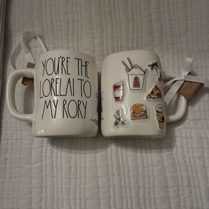 White Mug Rae Dunn x Gilmore Girls